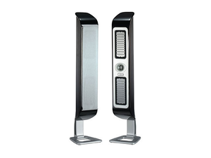 CASCADE MODEL 3V - Black - Dual 7-3/4 inch x 3-3/8 inch Flat Panel Drivers 2-way speaker - Hero